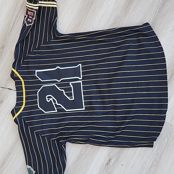 Pittsburgh Crawfords Headgear Classics Black Negro League Baseball Jersey Sz 2x - Picture 2 of 7